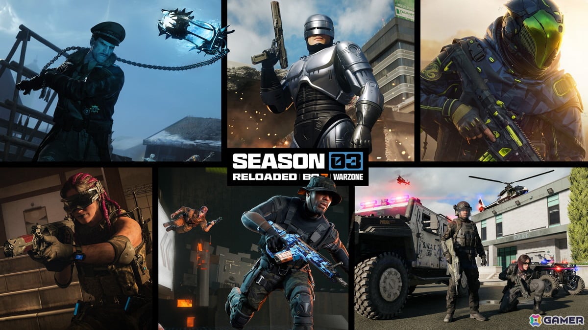 「CoD:BO7」「CoD:WZ」のシーズン03 リローデッドが開幕！山梨県の温泉が舞台の新マップや「ロボコップ」とのコラボコンテンツが登場の画像