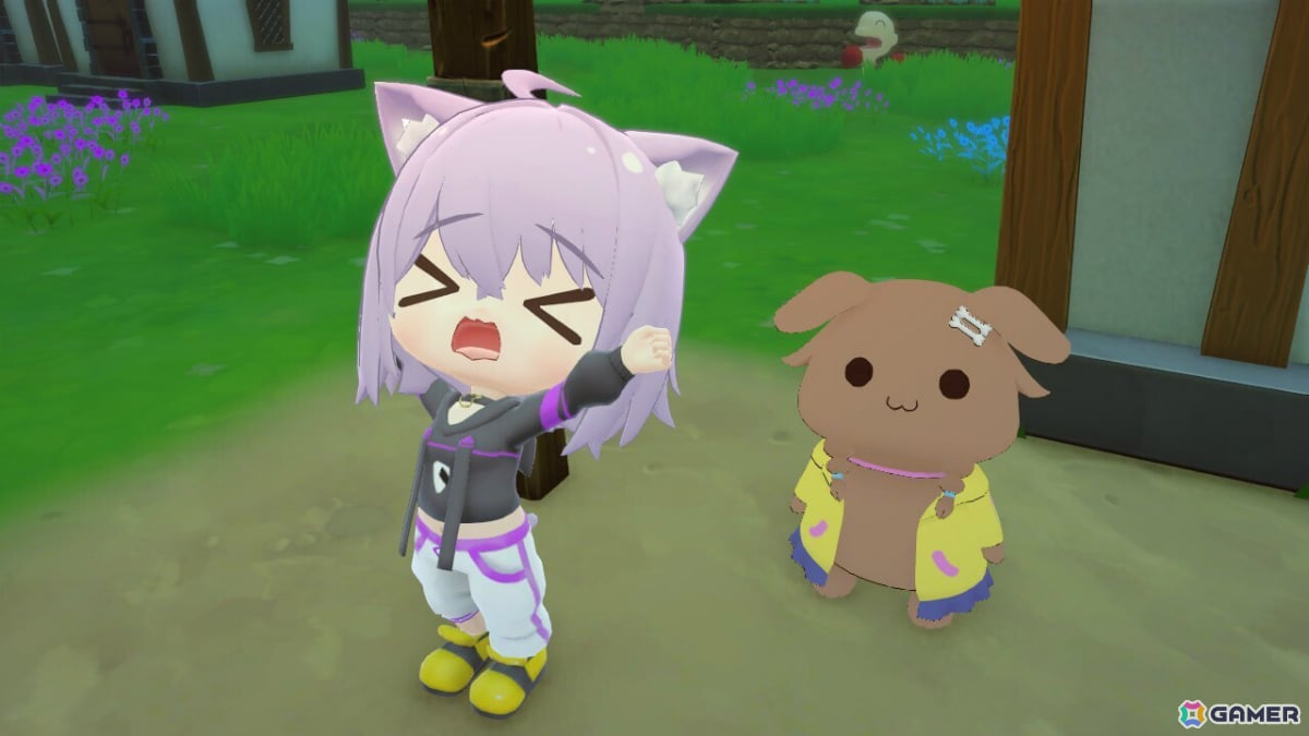 可愛いVTuberと田舎暮らし！スローライフRPG『ぷちホロの村』