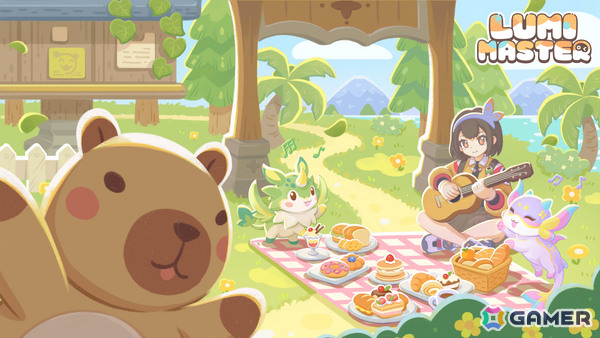 動く絵本のような手描き風グラフィックが特徴のモンスター捕獲＆育成RPG「るぅみマスター」が2026年夏に配信！事前登録受付も開始の画像2