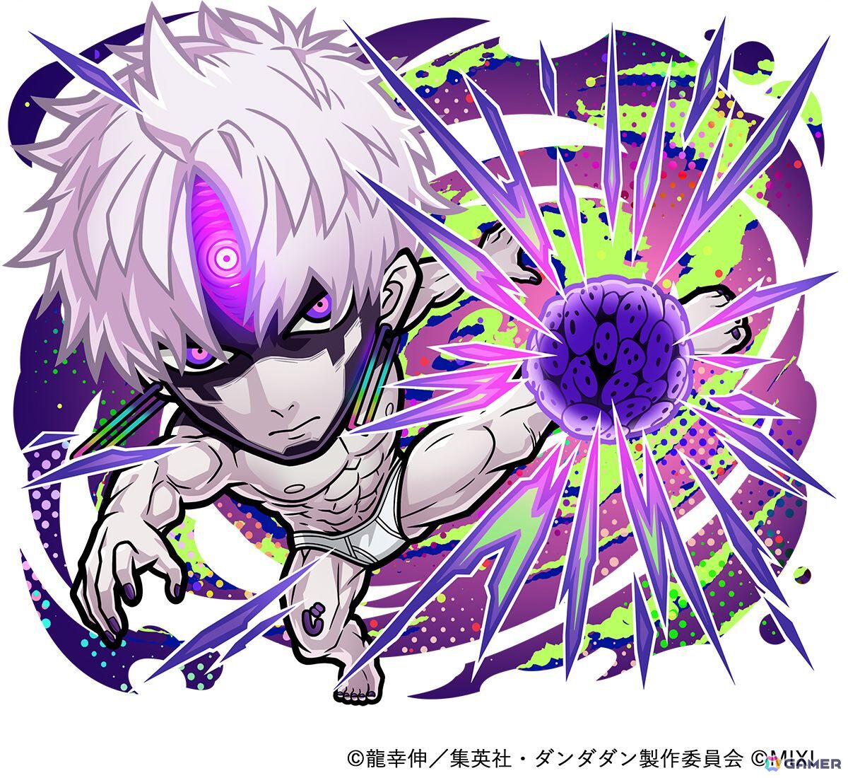 「コトダマン」でアニメ「ダンダダン」コラボ第2弾が4月28日より開催！「変身・オカルン＆モモ＆変身・ジジ」などがコラボ召喚に初登場の画像5