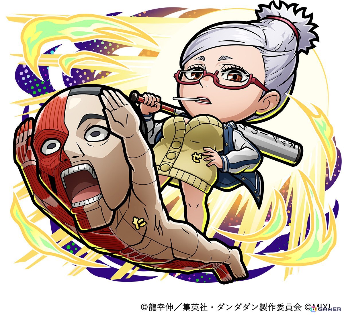 「コトダマン」でアニメ「ダンダダン」コラボ第2弾が4月28日より開催！「変身・オカルン＆モモ＆変身・ジジ」などがコラボ召喚に初登場の画像9
