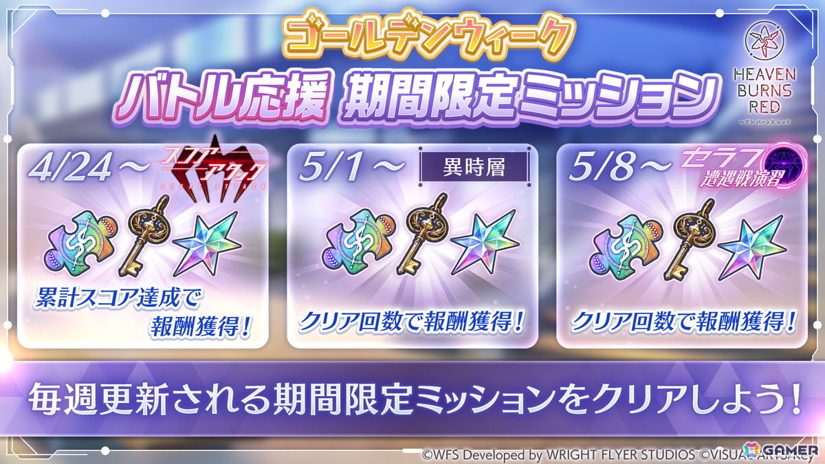 「ヘブバン」でゴールデンウィークスペシャルログインボーナスが開催！10日間ログインでSS1体確定10連ガチャを引けるの画像8
