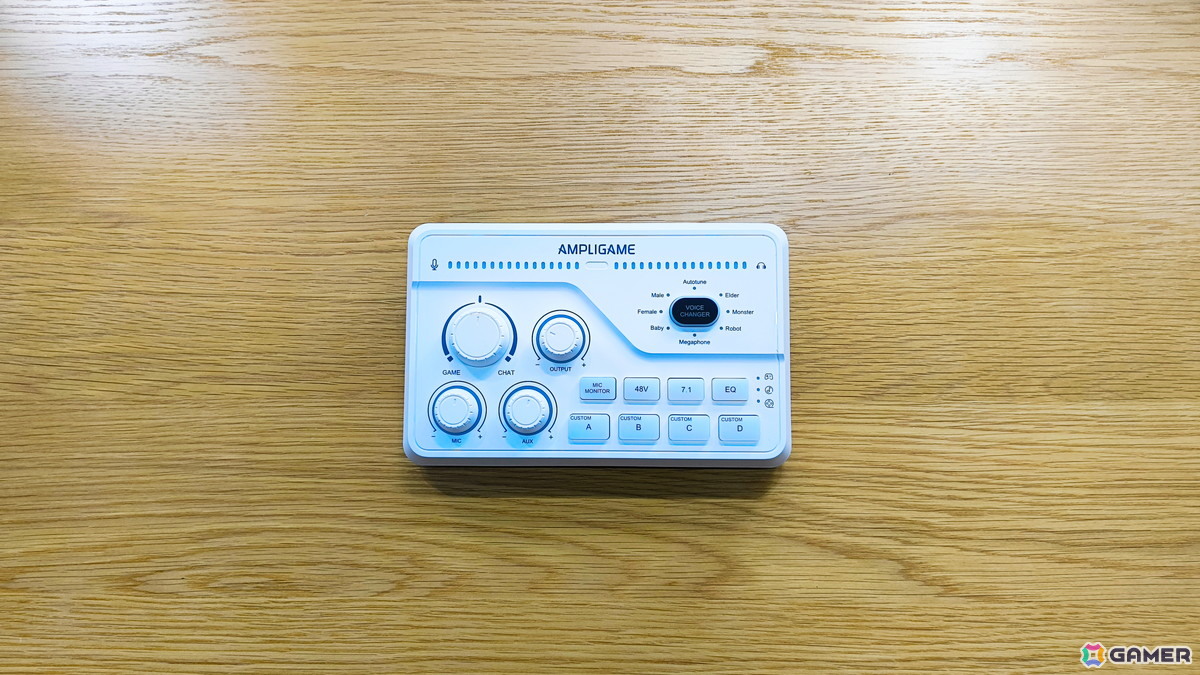 コスパに優れたオーディオミキサー「AmpliGame SC8」を紹介！ボイスチェンジャーや7.1ch対応など豊富な機能にも注目の画像2