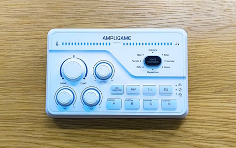 コスパに優れたオーディオミキサー「AmpliGame SC8」を紹介！ボイスチェンジャーや7.1ch対応など豊富な機能にも注目