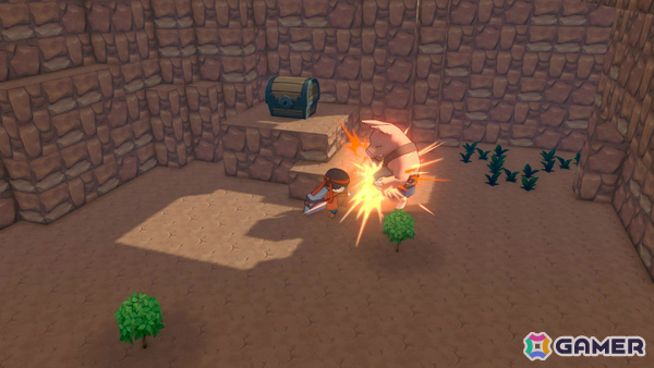 魔王城のとなりで村づくりに挑むアクションRPG「ワロタ、俺の家のとなり魔王城www」が発表!「LOST EPIC」開発チームの最新作の画像
