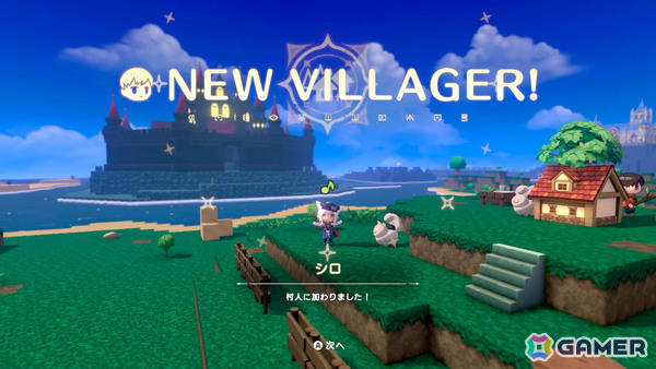 魔王城のとなりで村づくりに挑むアクションRPG「ワロタ、俺の家のとなり魔王城www」が発表!「LOST EPIC」開発チームの最新作の画像