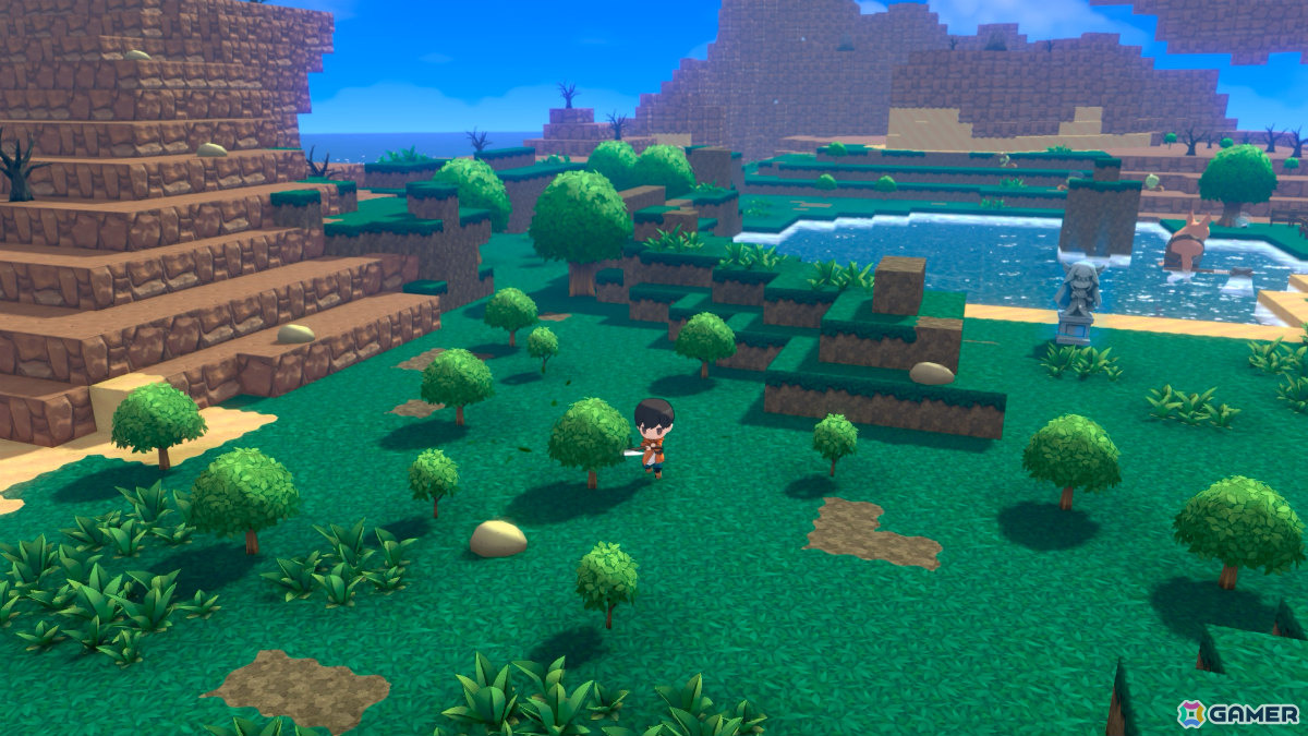 魔王城のとなりで村づくりに挑むアクションRPG「ワロタ、俺の家のとなり魔王城www」が発表！「LOST EPIC」開発チームの最新作の画像13