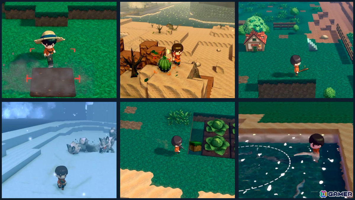 魔王城のとなりで村づくりに挑むアクションRPG「ワロタ、俺の家のとなり魔王城www」が発表!「LOST EPIC」開発チームの最新作の画像