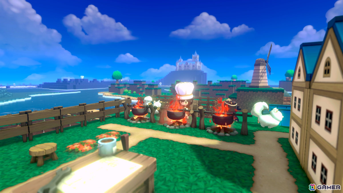 魔王城のとなりで村づくりに挑むアクションRPG「ワロタ、俺の家のとなり魔王城www」が発表!「LOST EPIC」開発チームの最新作の画像