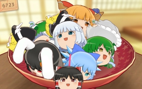“ゆっくり”たちを積み上げる最大4人の3Dパズル「東方ゆっくりマウンテン」が2026年春にリリース！霊夢と魔理沙の実況ボイス付き
