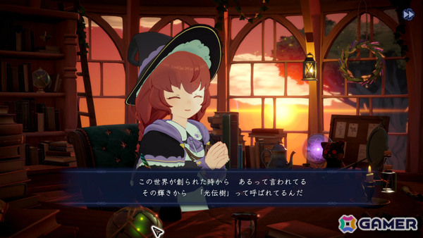 魔法使い見習いの少女と一緒にデスクワークへ向き合う異世界作業用ADV「Memory of Memorie : A Chill Story」が2026年夏にリリース！の画像12