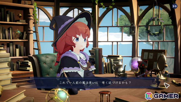 魔法使い見習いの少女と一緒にデスクワークへ向き合う異世界作業用ADV「Memory of Memorie : A Chill Story」が2026年夏にリリース！の画像