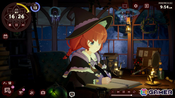 魔法使い見習いの少女と一緒にデスクワークへ向き合う異世界作業用ADV「Memory of Memorie : A Chill Story」が2026年夏にリリース！の画像