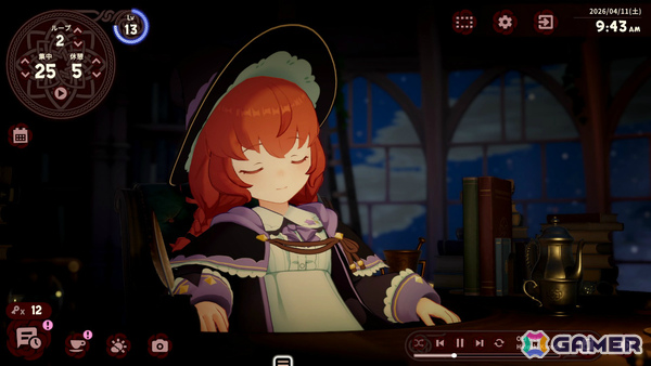 魔法使い見習いの少女と一緒にデスクワークへ向き合う異世界作業用ADV「Memory of Memorie : A Chill Story」が2026年夏にリリース！の画像