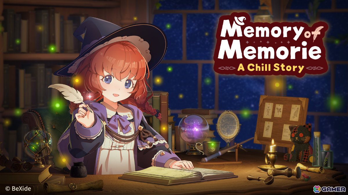 魔法使い見習いの少女と一緒にデスクワークへ向き合う異世界作業用ADV「Memory of Memorie : A Chill Story」が2026年夏にリリース！の画像1