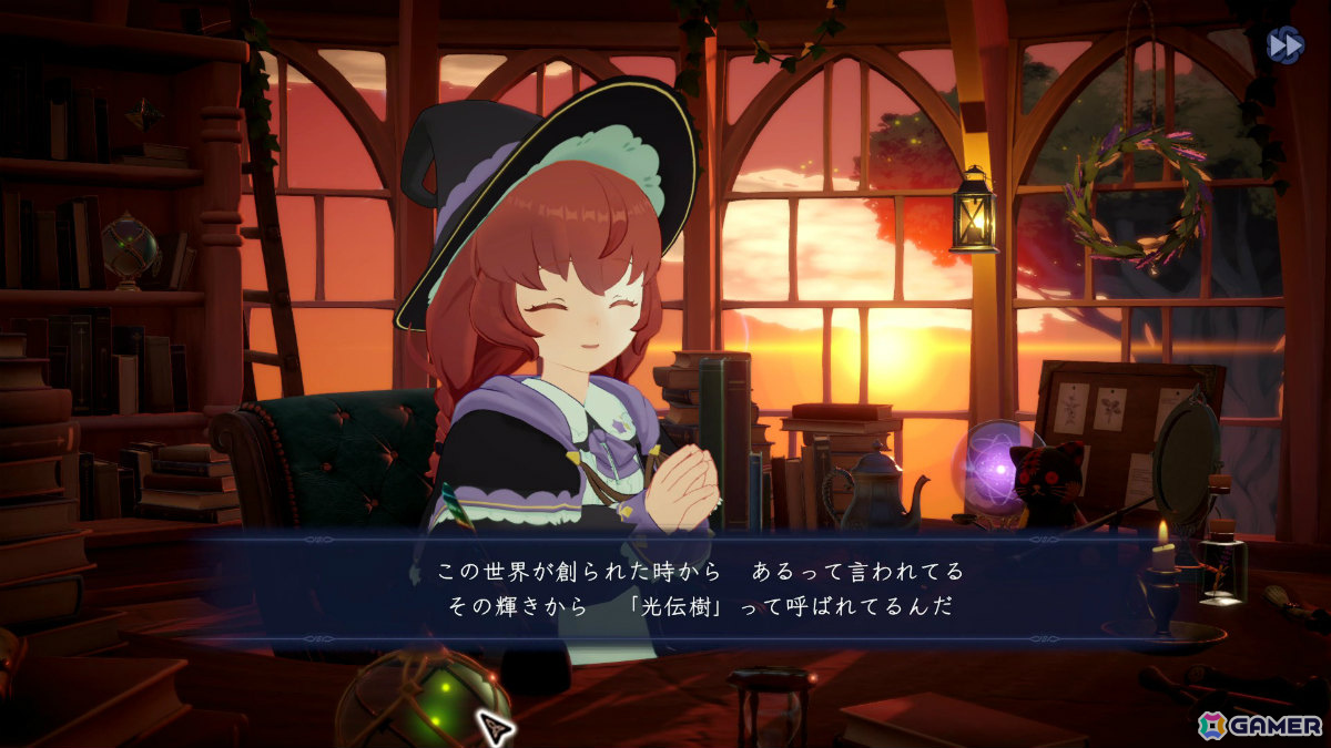 魔法使い見習いの少女と一緒にデスクワークへ向き合う異世界作業用ADV「Memory of Memorie : A Chill Story」が2026年夏にリリース！の画像