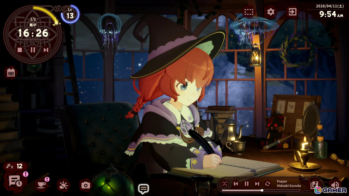 魔法使い見習いの少女と一緒にデスクワークへ向き合う異世界作業用ADV「Memory of Memorie : A Chill Story」が2026年夏にリリース！の画像3