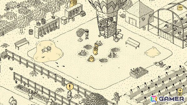 犬をさがすウォーキングシミュレーターADV「Finding Polka」体験版が配信！街のマップに加え新エリア「農場」「牧場」も登場の画像