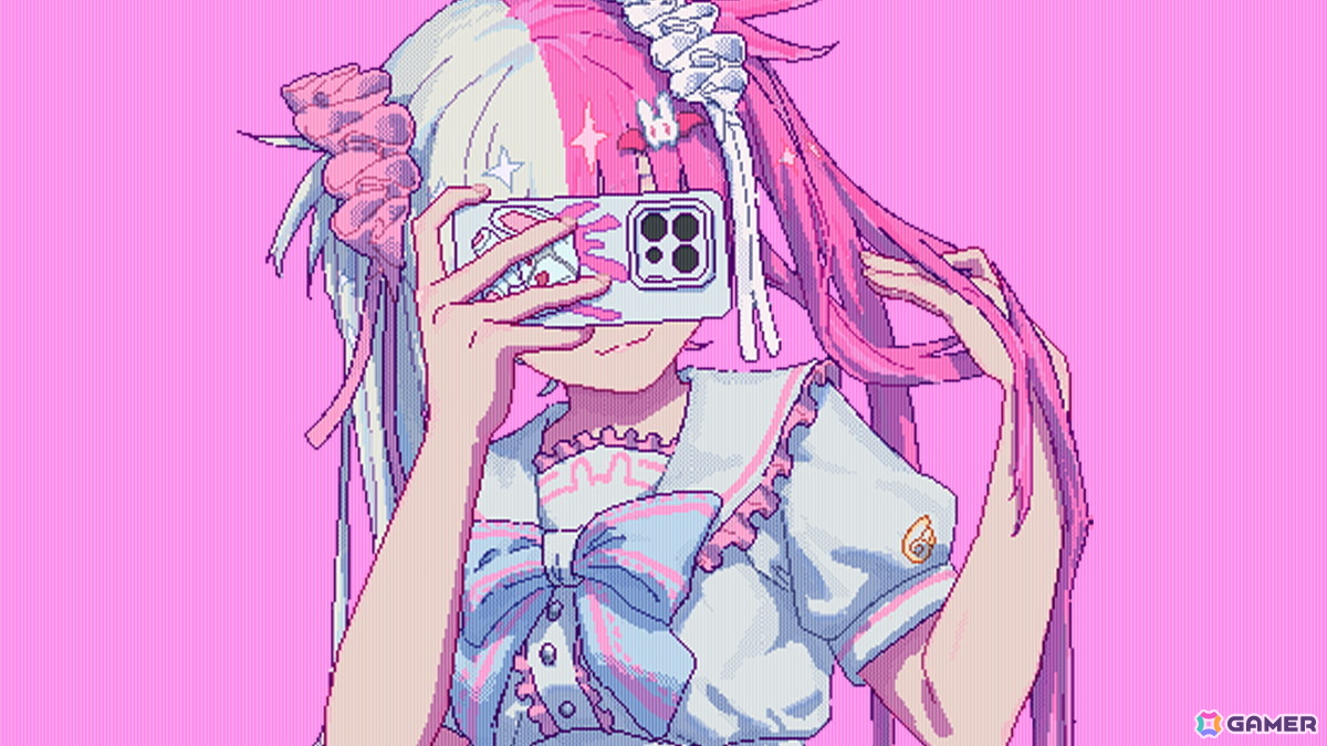 3人の地雷系少女との交流を描くビジュアルノベル「少女蕾」のSteamストアページが公開!ピクセル調のグラフィックにも注目の画像