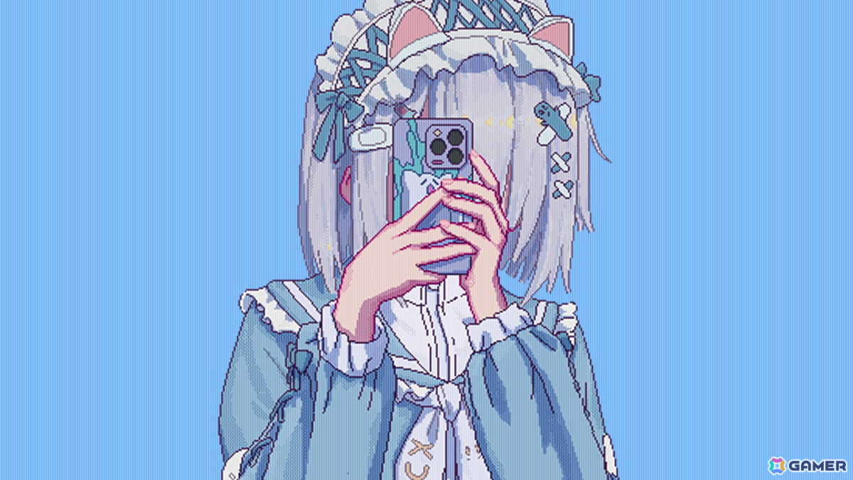 3人の地雷系少女との交流を描くビジュアルノベル「少女蕾」のSteamストアページが公開!ピクセル調のグラフィックにも注目の画像