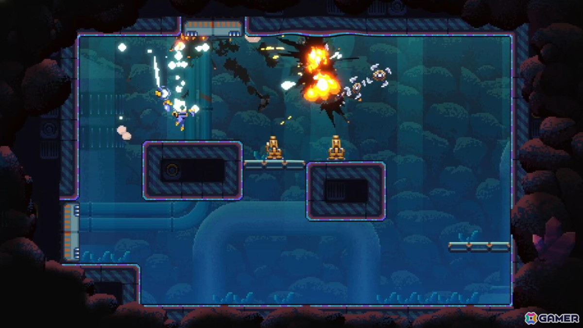 ローグライトアクション「Corebreaker:核元突破！」が5月9日に早期アクセス開始！爽快感あるアクションとパーツを使った強化が楽しめるの画像3