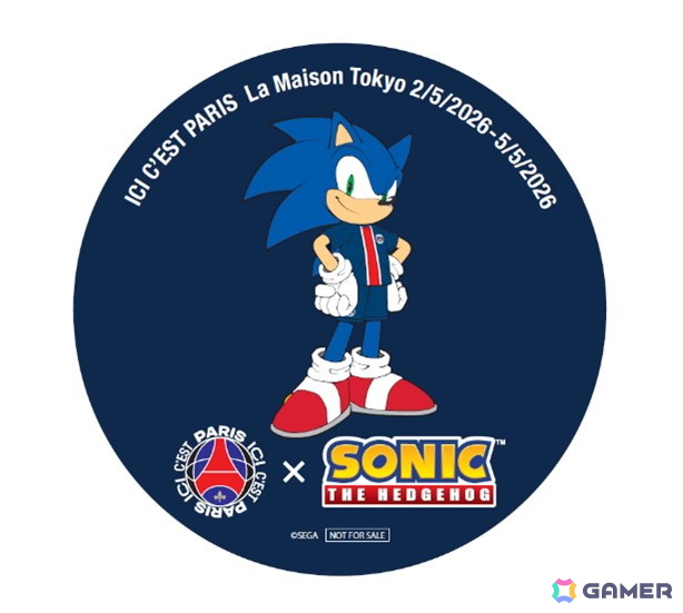 没入型ポップアップイベント「ICI C'EST PARIS La Maison Tokyo」とソニックがコラボ！会場では初代「バーチャストライカー」のアーケード筐体が楽しめるの画像