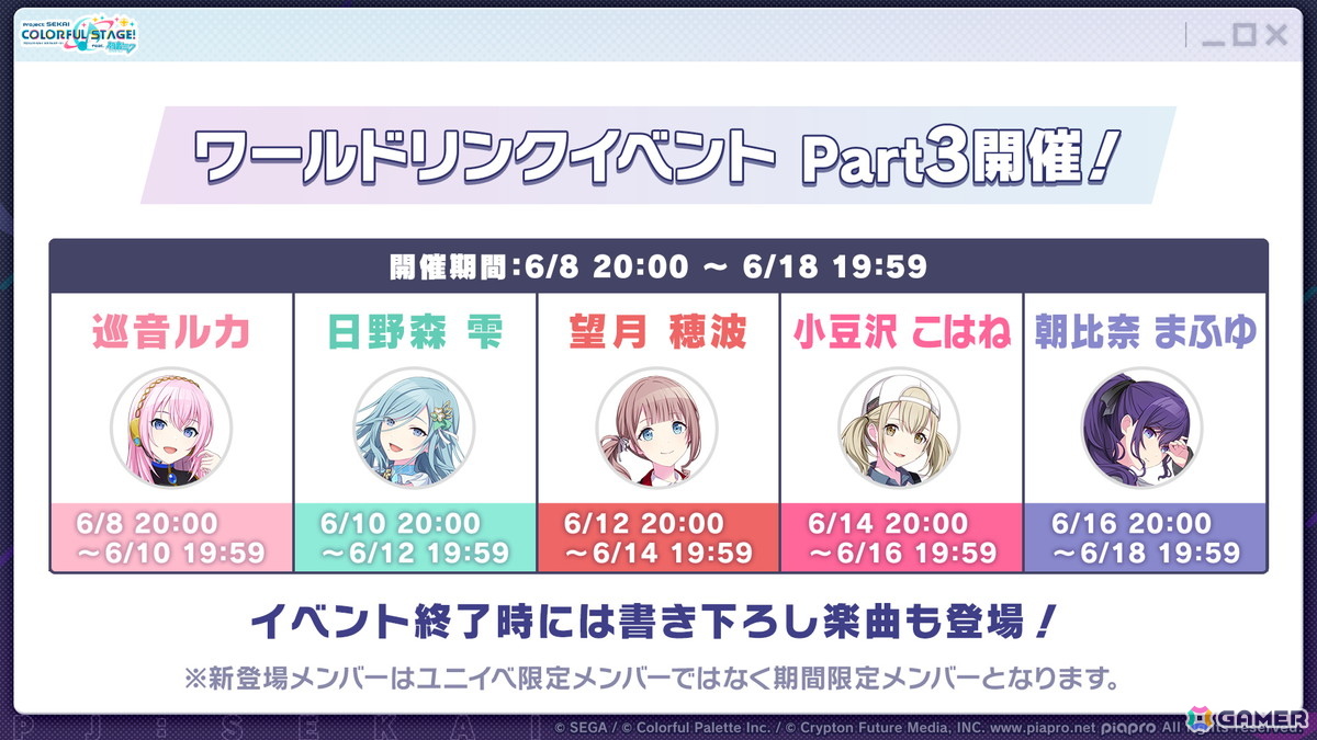 「プロセカ」ワールドリンクイベント Part3、レオニ・ワンダショのユニットファンミーティングの開催情報が公開！の画像35