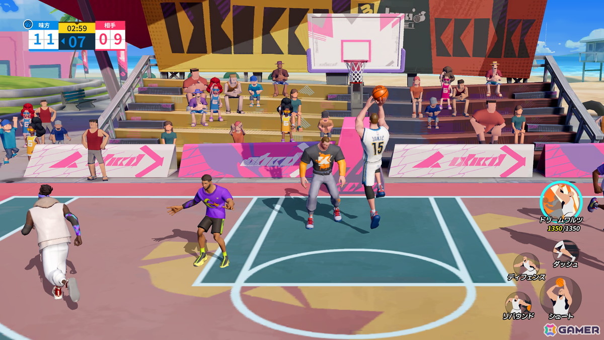 バスケ好きな開発チームが手掛ける3on3バスケゲーム「NBAダンクシティ」を先行体験!11分ルールやシンプルな操作で誰でもバスケが楽しめるの画像