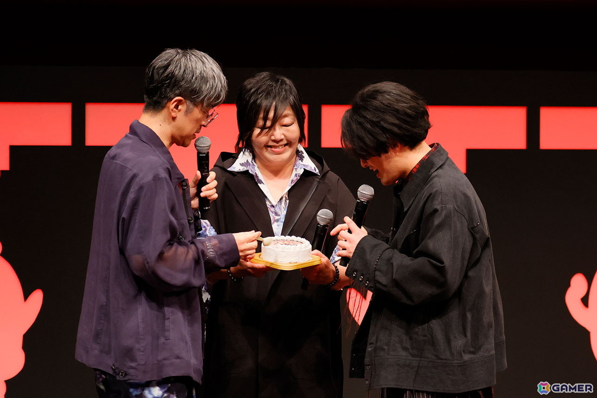 この後、木村さんは櫻井さんにケーキを食べさせてもらっていた。