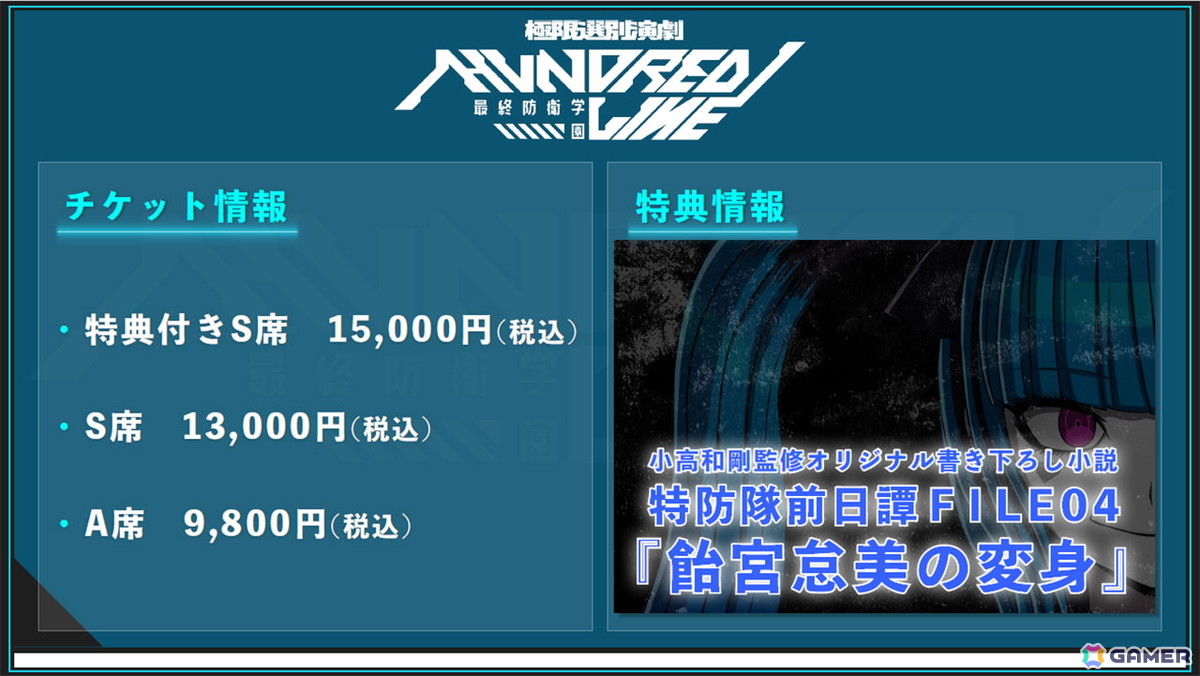 8月には待望の舞台化も!「HUNDRED LINE -最終防衛学園-」発売1周年記念イベント「1周年記念学生祭」レポートの画像
