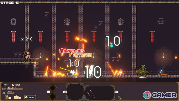 剣を投げて戦うローグライトアクション「ケンナゲェル -SWORD FLINGER-」が東京ゲームダンジョン12に試遊出展!の画像