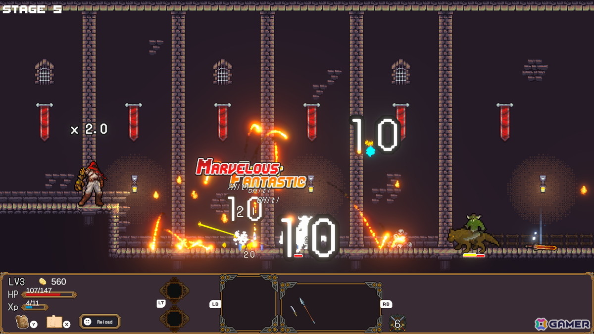 剣を投げて戦うローグライトアクション「ケンナゲェル -SWORD FLINGER-」が東京ゲームダンジョン12に試遊出展！の画像4