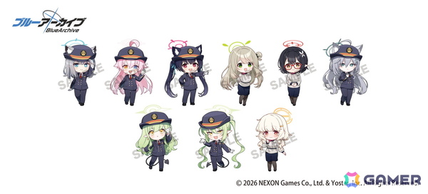 「ブルアカ」名古屋を巡る周遊型イベント「初夏ぽっぽー、一緒にぶらぶら名古屋さんぽ♪」が5月22日より開催！デジタルスタンプラリーや描き下ろしグッズなどの販売を実施の画像11