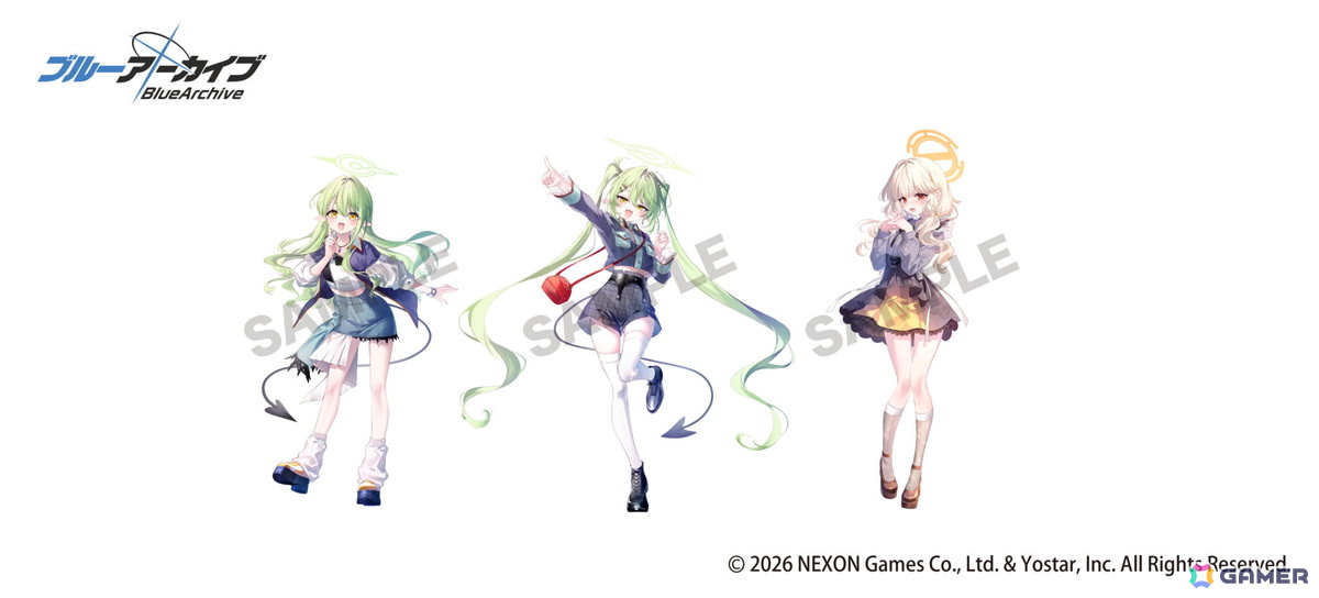 「ブルアカ」名古屋を巡る周遊型イベント「初夏ぽっぽー、一緒にぶらぶら名古屋さんぽ♪」が5月22日より開催!デジタルスタンプラリーや描き下ろしグッズなどの販売を実施の画像