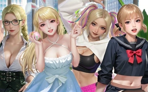 「ハーレムオブトーキョー」GW特別イベントが開催!金髪キャラのアバターを獲得できる黄金祭も4月29日より実施