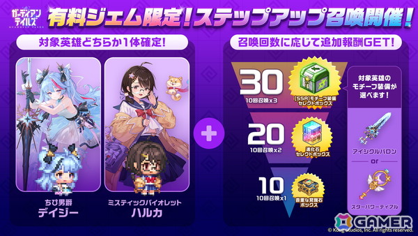 「ガーディアンテイルズ」シンティラ（CV：村川梨衣）の開花が開放！10連召喚アイテムがもらえるGWログインキャンペーンもの画像6