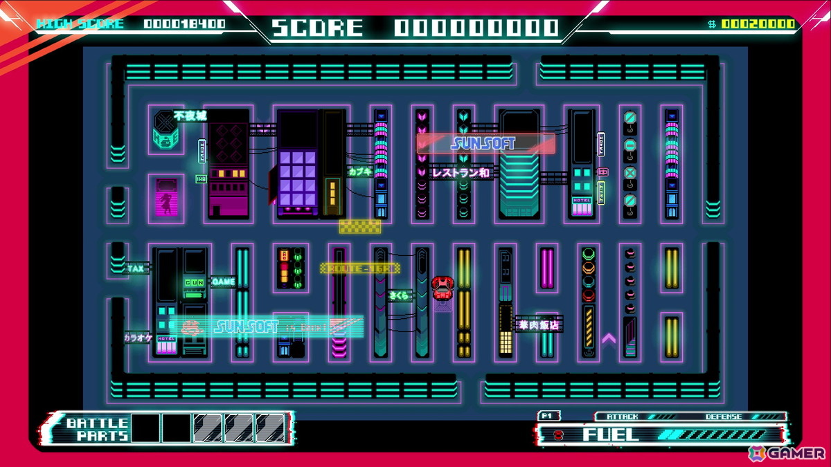 1980年代に発売されたカーチェイスアクションゲーム「ルート16」シリーズの完全新作「ROUTE16R」が8月6日にSwitch/PCで発売！の画像2