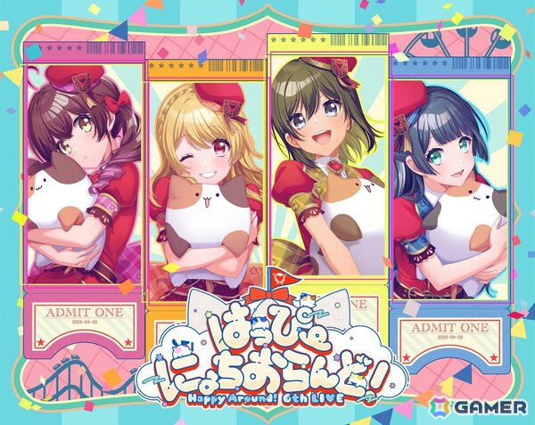 「D4DJ」Happy Around! 6th LIVE「はっぴーにょちおらんど！」が開催！ライブで披露された新曲「ぶっちぎりっ！？にょちお♡フェスティバル！！」もゲームに実装の画像3