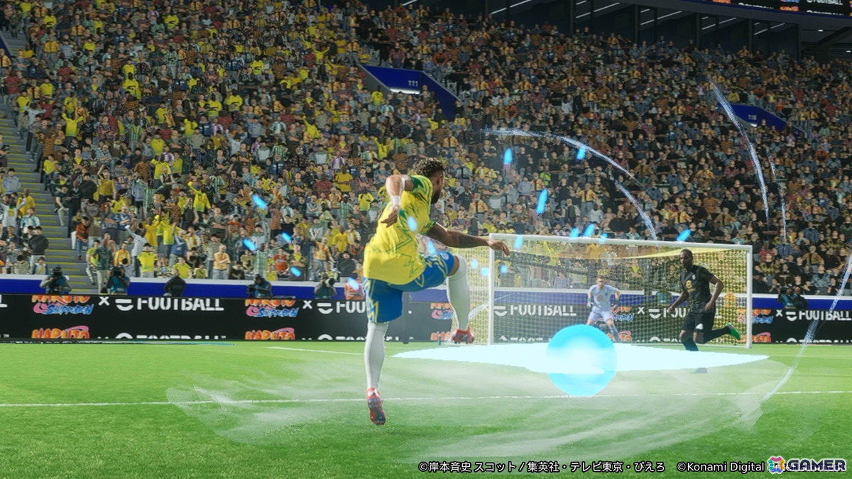 KONAMIのサッカーゲーム「eFootball」「ウイコレ」「Jクラ」でアニメ「NARUTO-ナルト- 疾風伝」とのコラボが開催!の画像