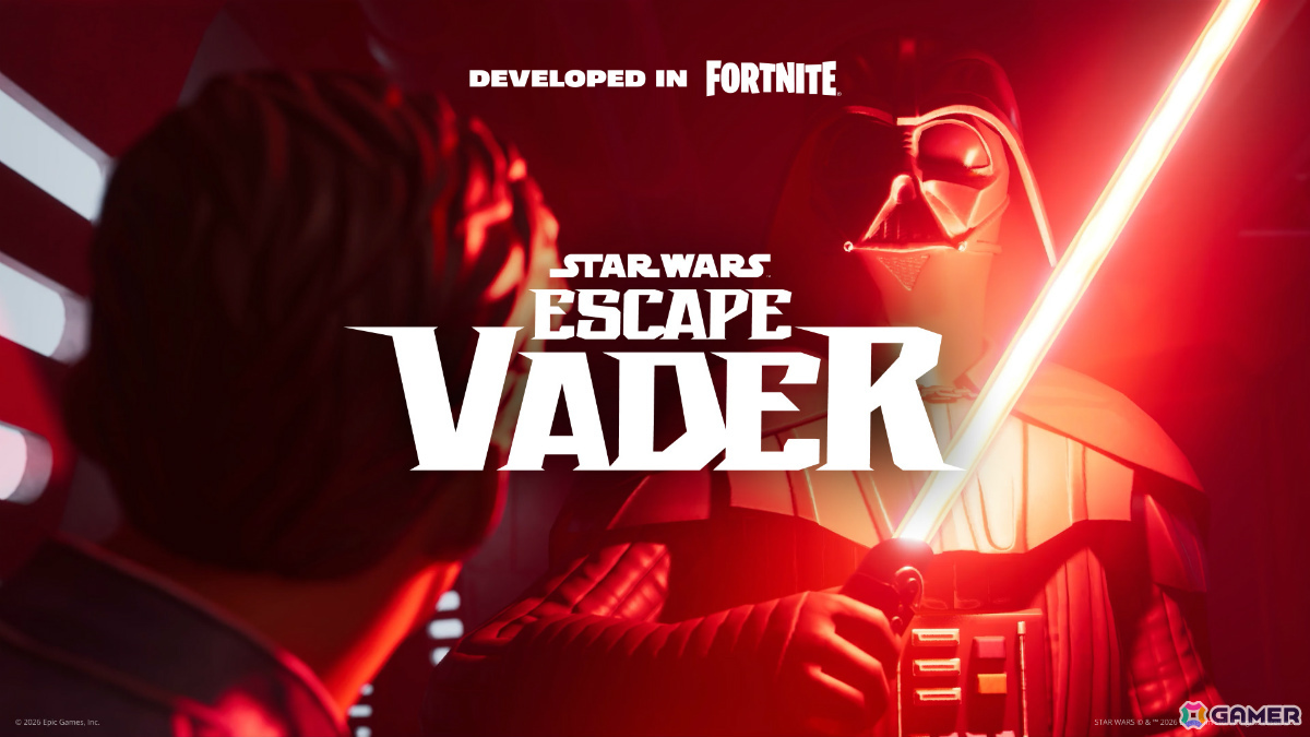 「フォートナイト」に「スター・ウォーズ」の新作ゲームが登場!ダース・ベイダーから逃げる4人用協力ゲーム「Escape Vader」など3タイトルの画像