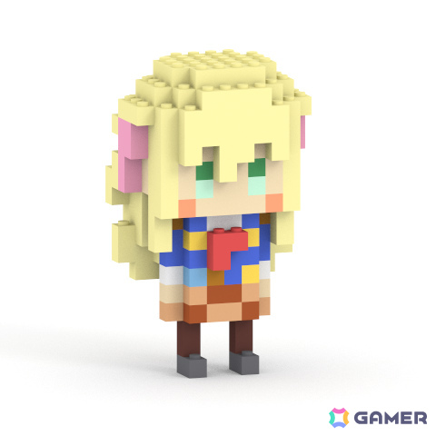 「ヘブバン」第31A部隊が組み立て式のボクセルフィギュアに！「ミタクルブロック」コラボ商品の受注受付が開始の画像8