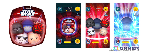 「LINE：ディズニー ツムツム」新ツム「スター・ウォーズ ダークサイド〈セット〉」「モフ・ギデオン」が期間限定で登場！の画像2