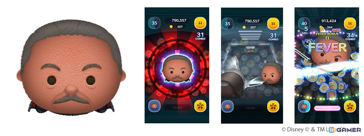 「LINE：ディズニー ツムツム」新ツム「スター・ウォーズ ダークサイド〈セット〉」「モフ・ギデオン」が期間限定で登場！の画像