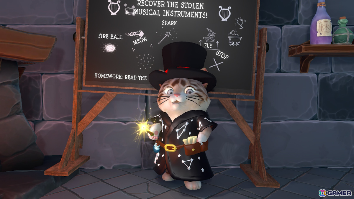 声で魔法を発動する最大4人の協力ADV「ねこねこマジック」デモ版が配信！3対3のアリーナモードも楽しめるの画像14
