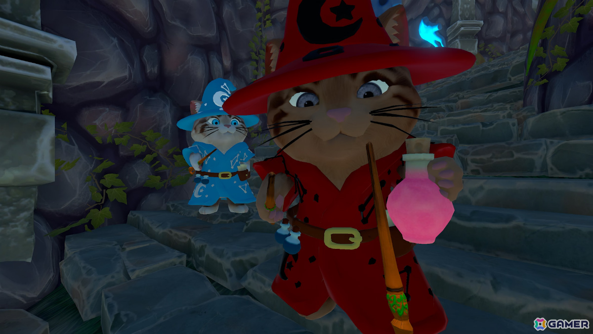 声で魔法を発動する最大4人の協力ADV「ねこねこマジック」デモ版が配信！3対3のアリーナモードも楽しめるの画像21