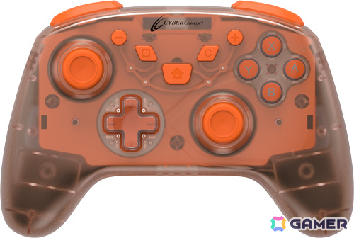 サイバーガジェットのSwitch 2向けアクセサリーにエメラルド／オレンジカラーが登場！スケルトンデザインの本格派コントローラーなど6製品が7月下旬に発売の画像