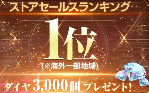 「SDガンダム ジージェネレーション エターナル」海外一部地域でストアセールスランキング1位を達成！ダイヤ3,000個（ガシャ10回分）が全員へプレゼント