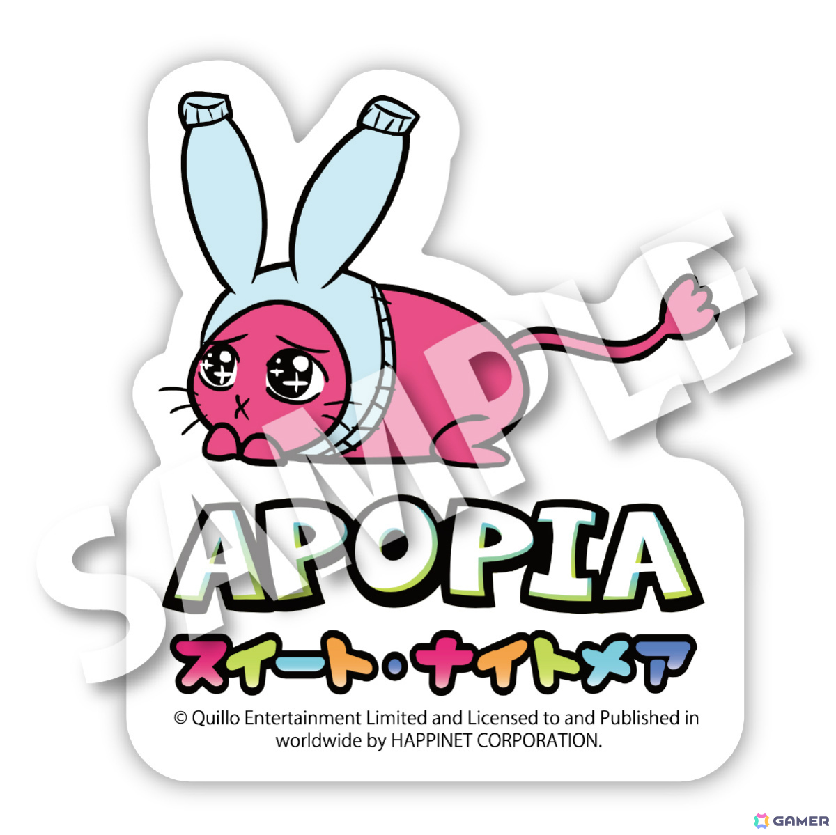 Apopia ニコのかわいいステッカー