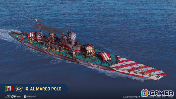 「World of Warships」×「アズレン」第八波が開催！マルコ・ポーロなど6隻のコラボ艦艇やタシュケントら8名の艦長が登場の画像2