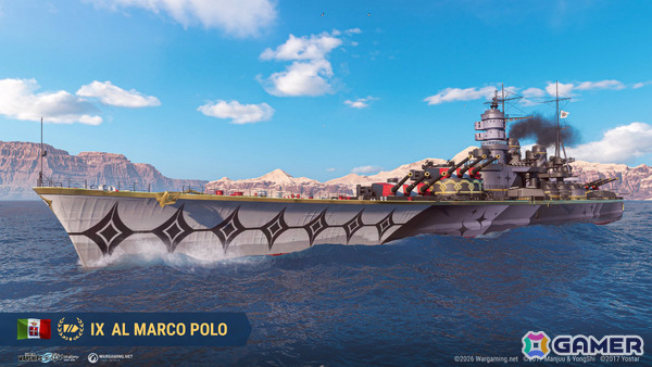 「World of Warships」×「アズレン」第八波が開催！マルコ・ポーロなど6隻のコラボ艦艇やタシュケントら8名の艦長が登場の画像24